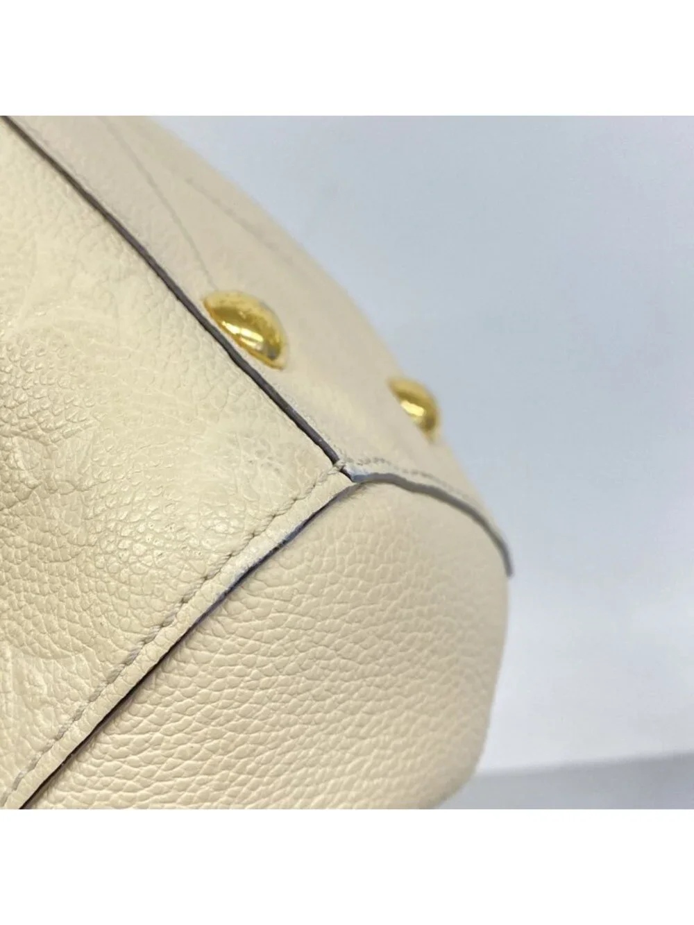 Louis Vuitton Handbag Monogram Empreinte Montaigne BB Cream 2-Way Bag